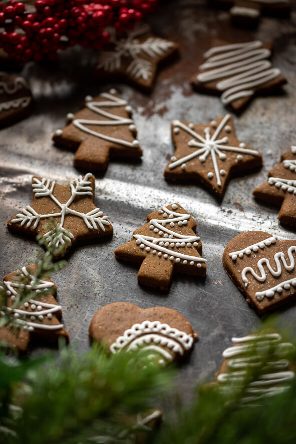 gingerbread cookies o biscotti di pan di zenzero