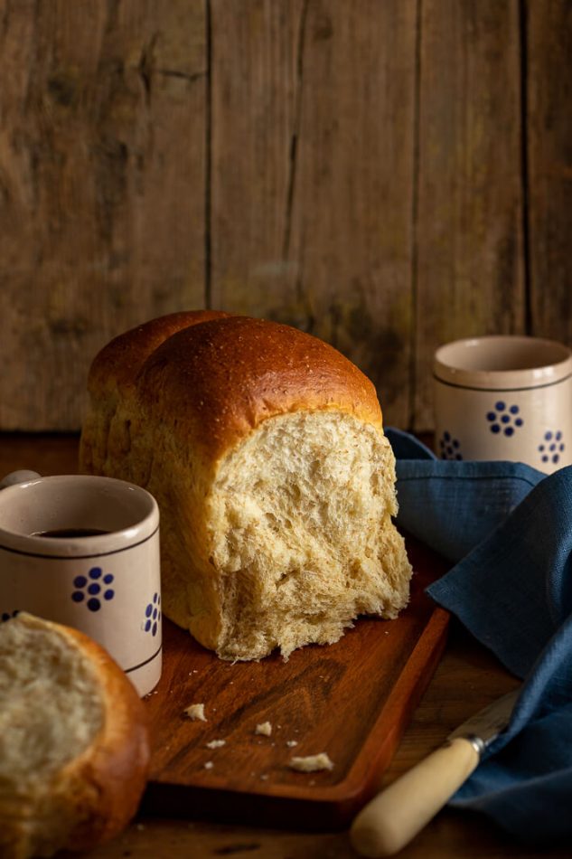 Pan brioche allo yogurt con farina integrale